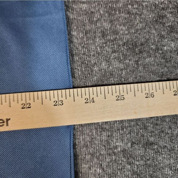 FootJoy Men's Golf Shirt Size L Blue Performance Polo With Pink Chest Pocket - Picture 10 of 13